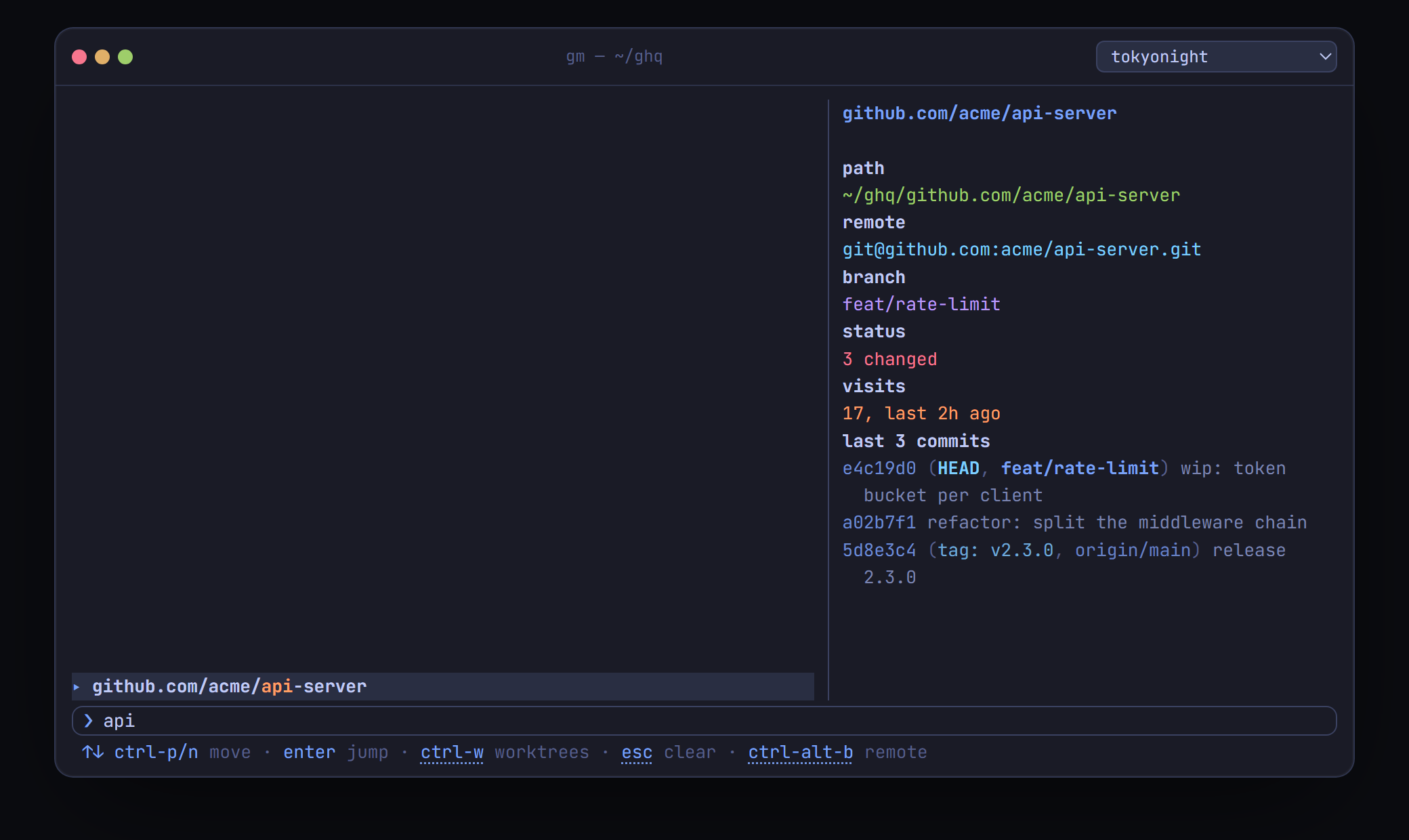 gm の Finder